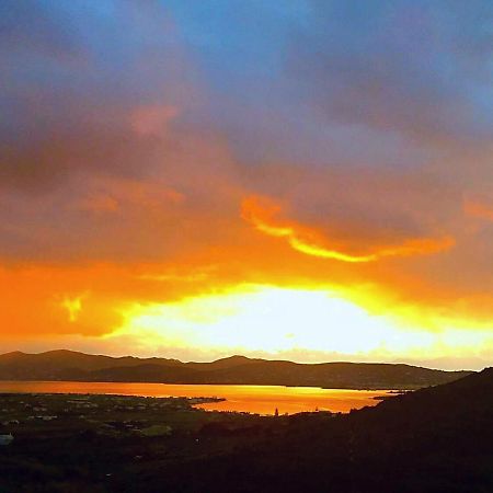 Romantic Sunset Cycladic House In Sotires Moni Christou Dasous Zewnętrze zdjęcie
