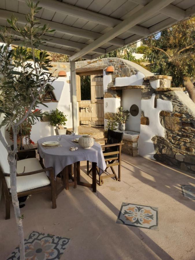 Romantic Sunset Cycladic House In Sotires Moni Christou Dasous Zewnętrze zdjęcie
