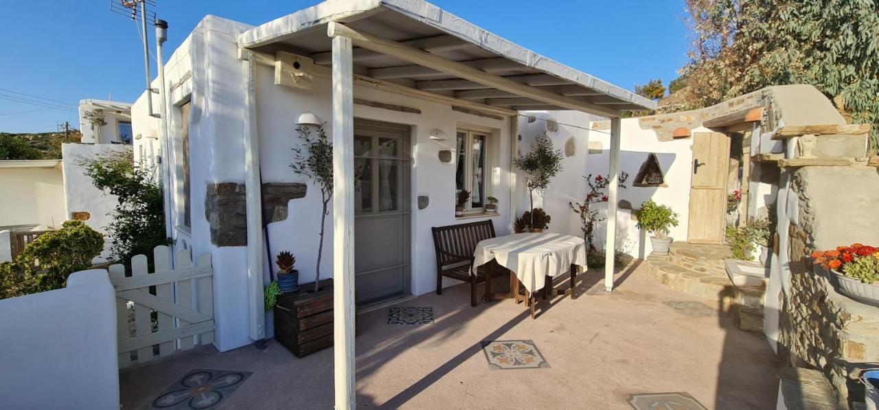 Romantic Sunset Cycladic House In Sotires Moni Christou Dasous Zewnętrze zdjęcie