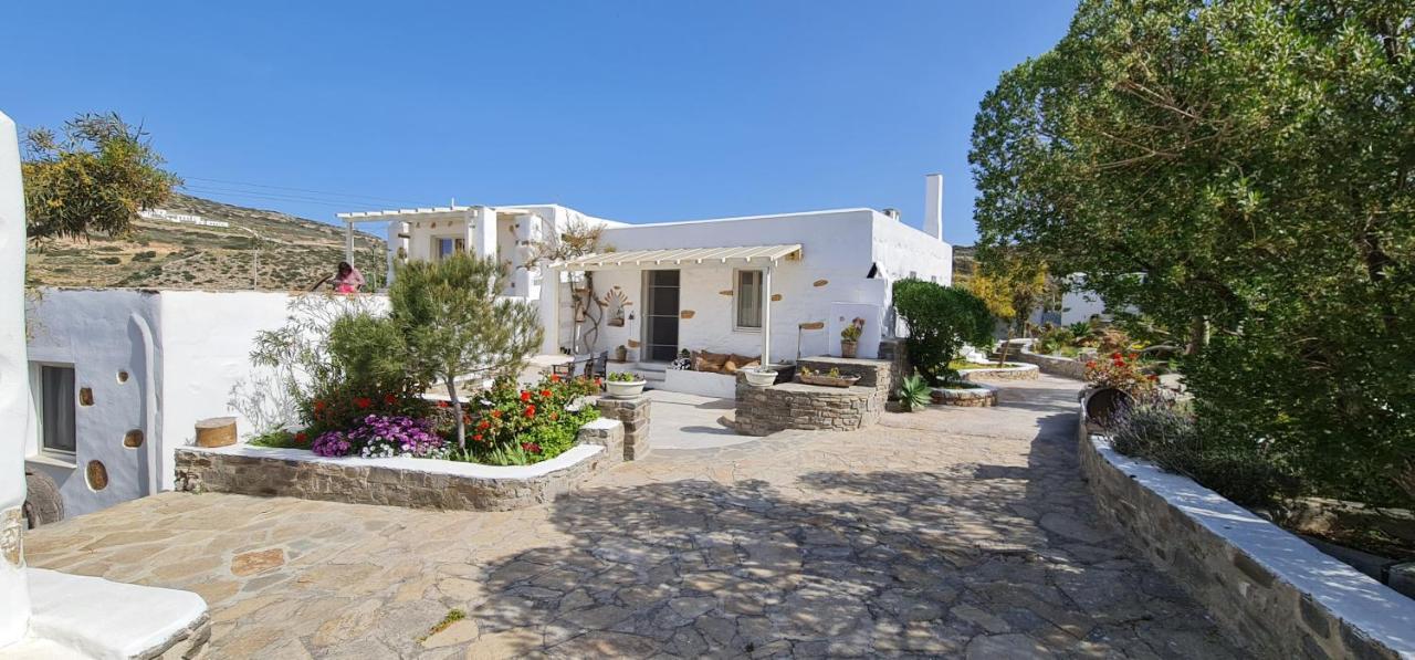 Romantic Sunset Cycladic House In Sotires Moni Christou Dasous Zewnętrze zdjęcie