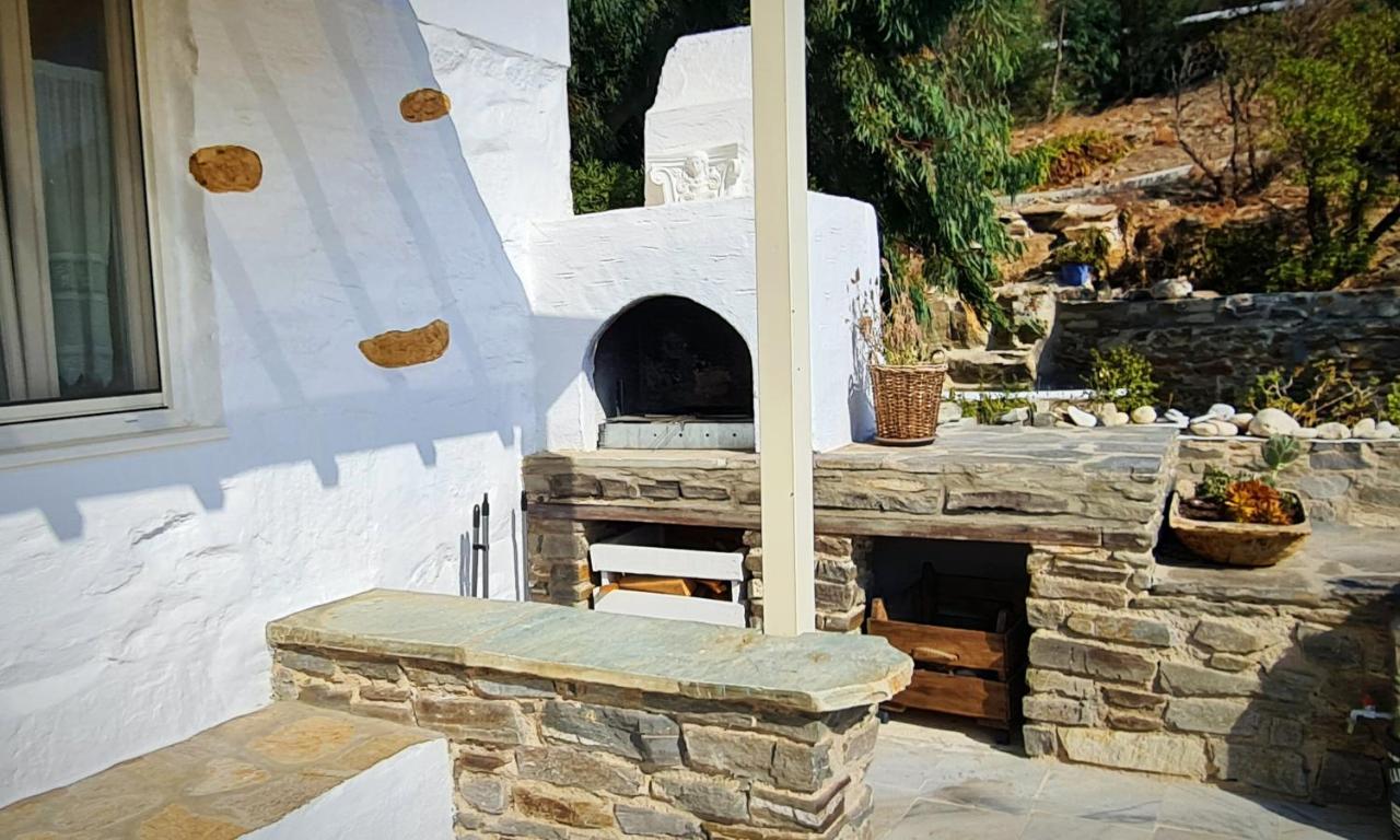 Romantic Sunset Cycladic House In Sotires Moni Christou Dasous Zewnętrze zdjęcie