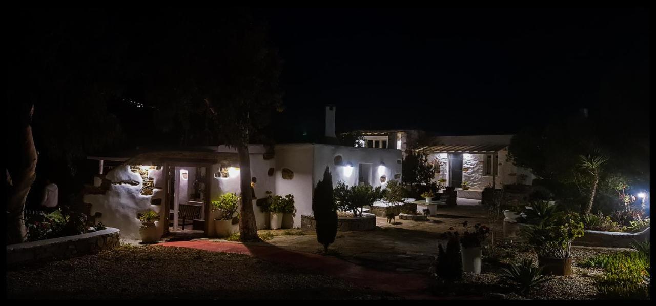 Romantic Sunset Cycladic House In Sotires Moni Christou Dasous Zewnętrze zdjęcie
